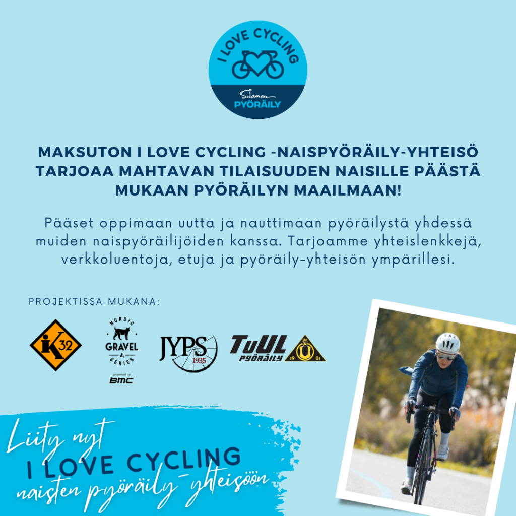I Love Cycling -naispyöräily-yhteisö