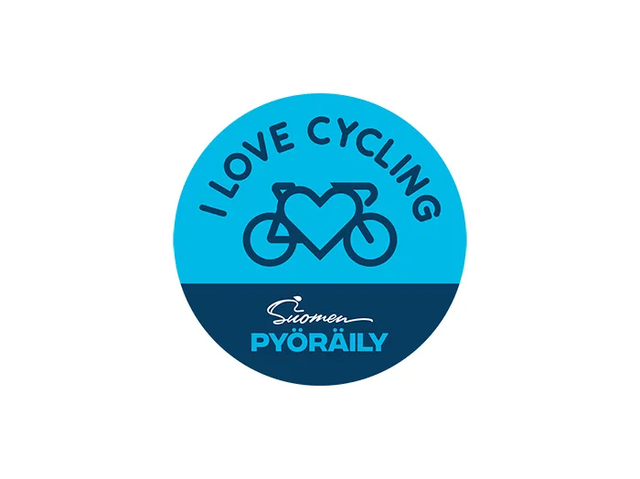 Logo - Suomen Pyöräily - I Love Cycling